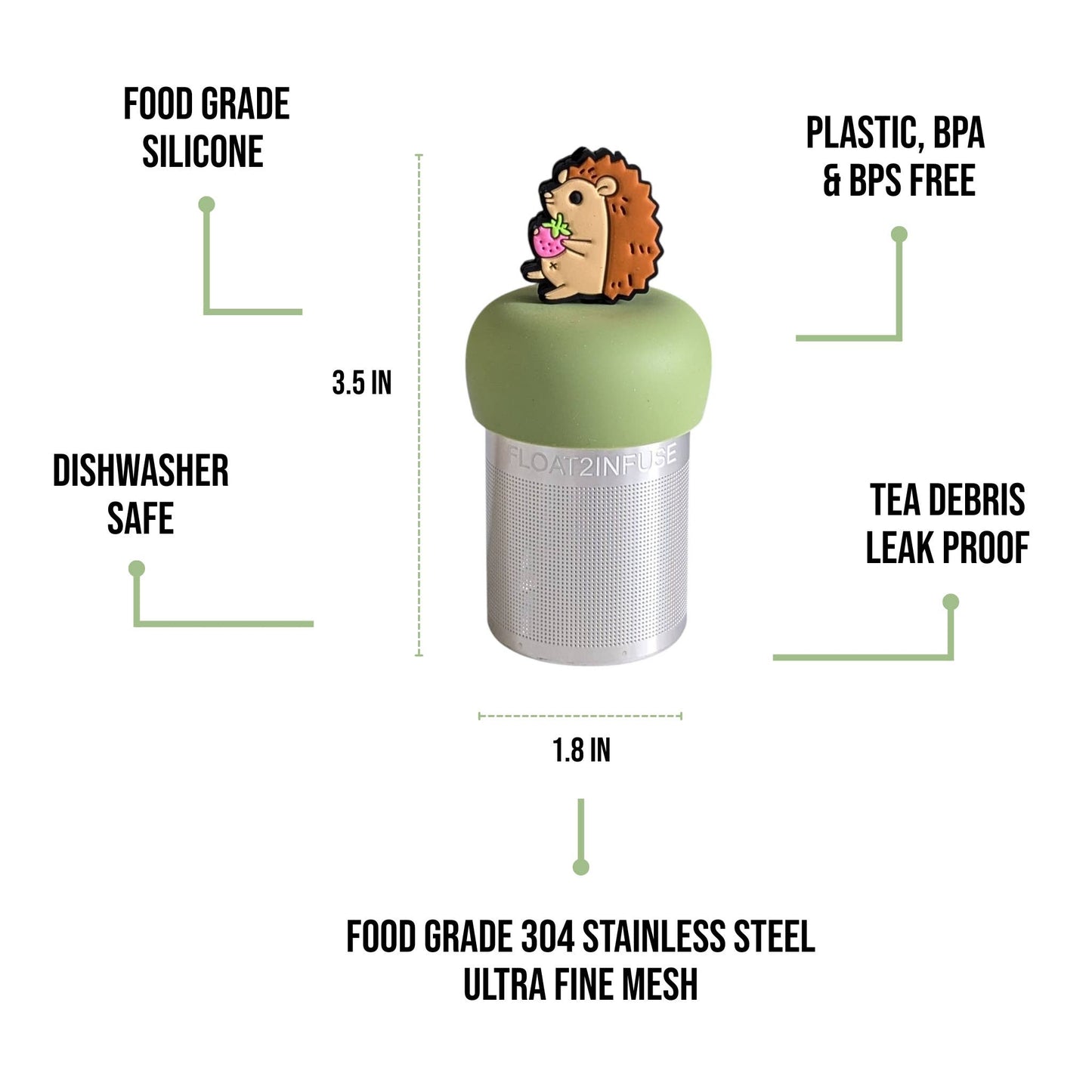 Hedgehog Floating Tea Infuser