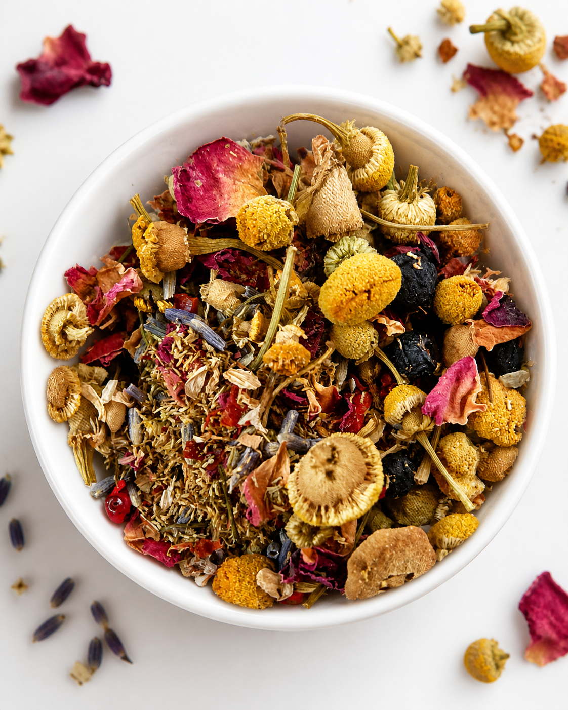 Chamomile Lavender Rose Tea