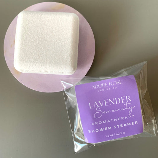 aromatherapy lavender shower steamer