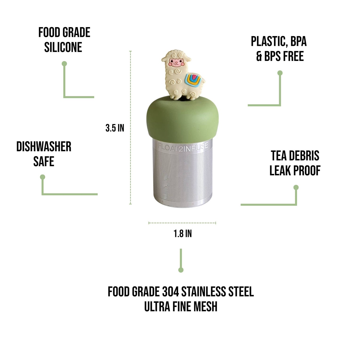 Alpaca Floating Tea Infuser