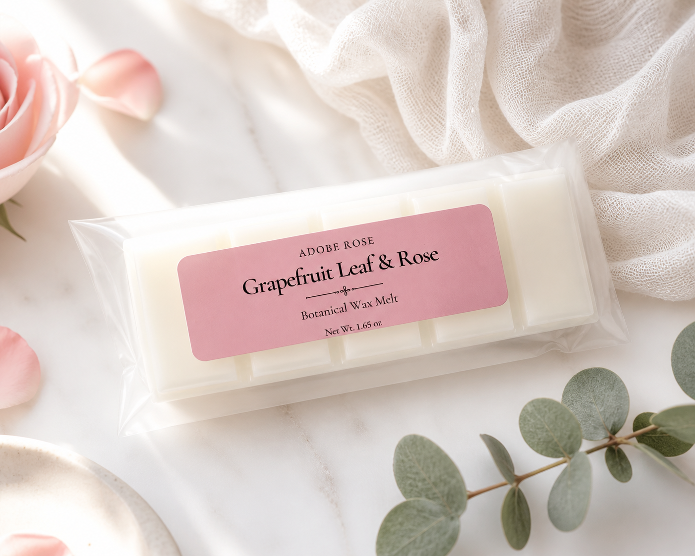 Grapefruit Leaf & Rose - Wax Melts