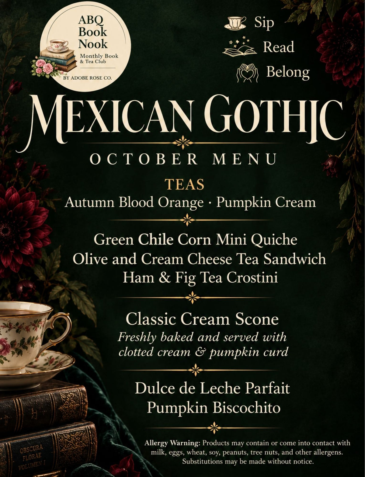 ABQ Book Nook Oct - Mexican Gothic