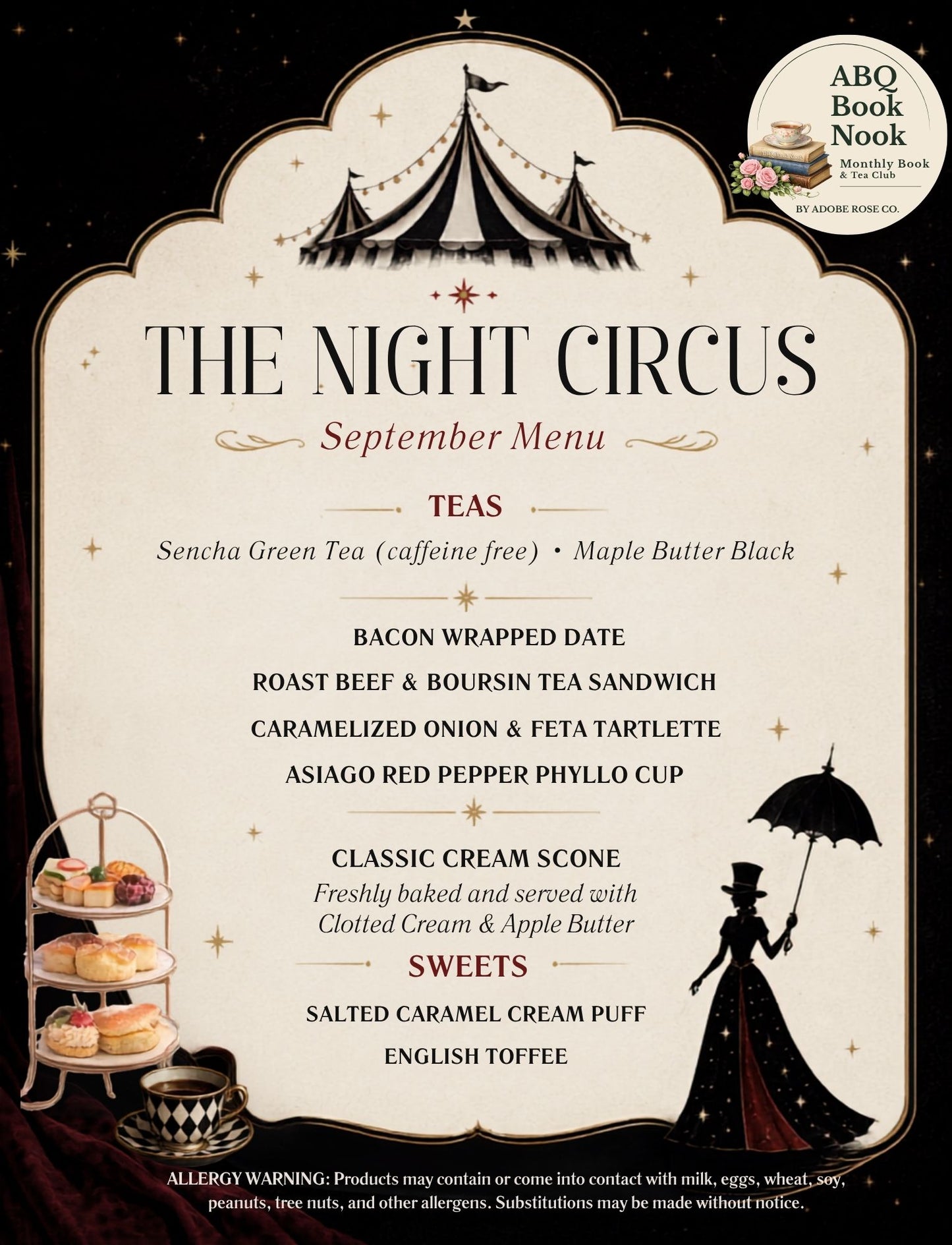 ABQ Book Nook Sept - The Night Circus
