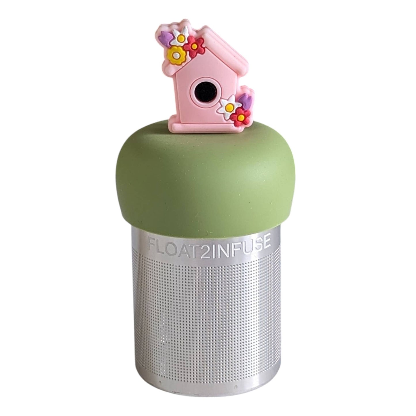 Floral Birdhouse Floating Tea Infuser