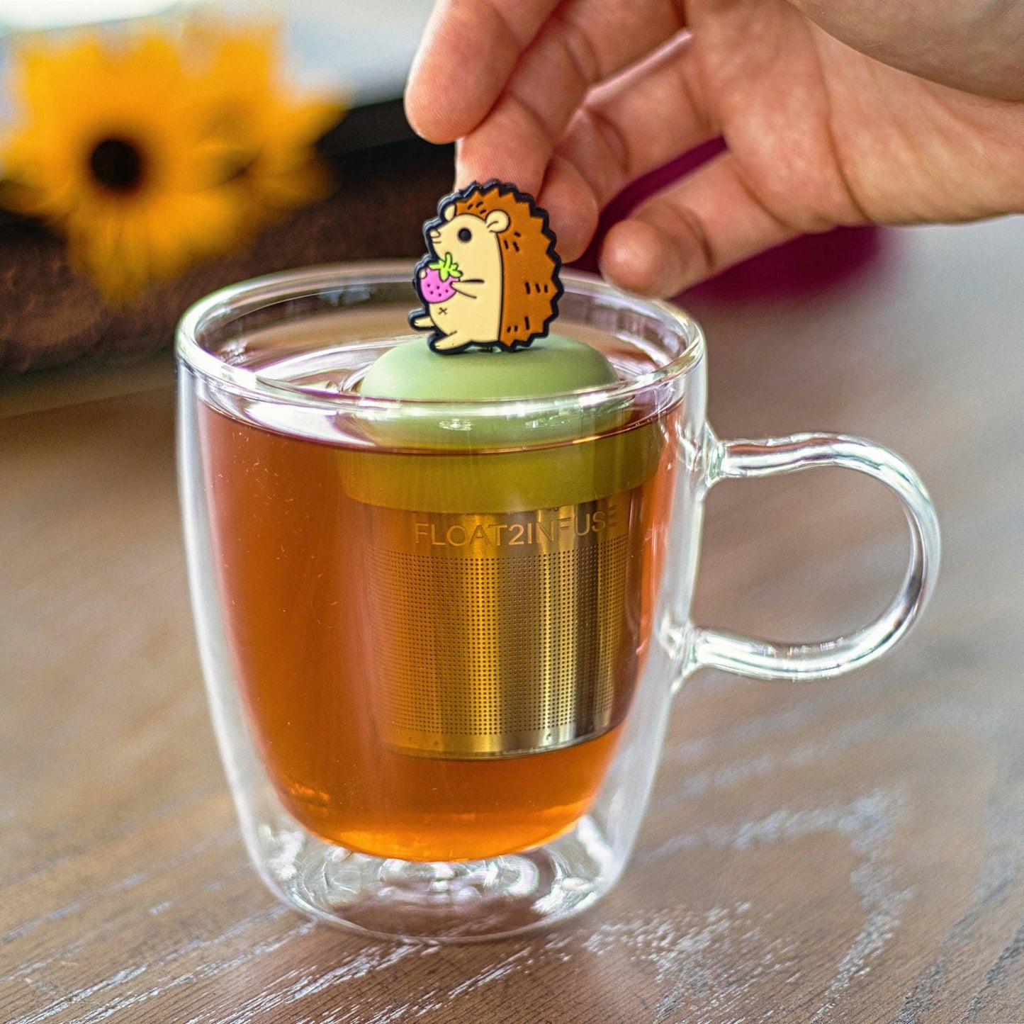 Hedgehog Floating Tea Infuser